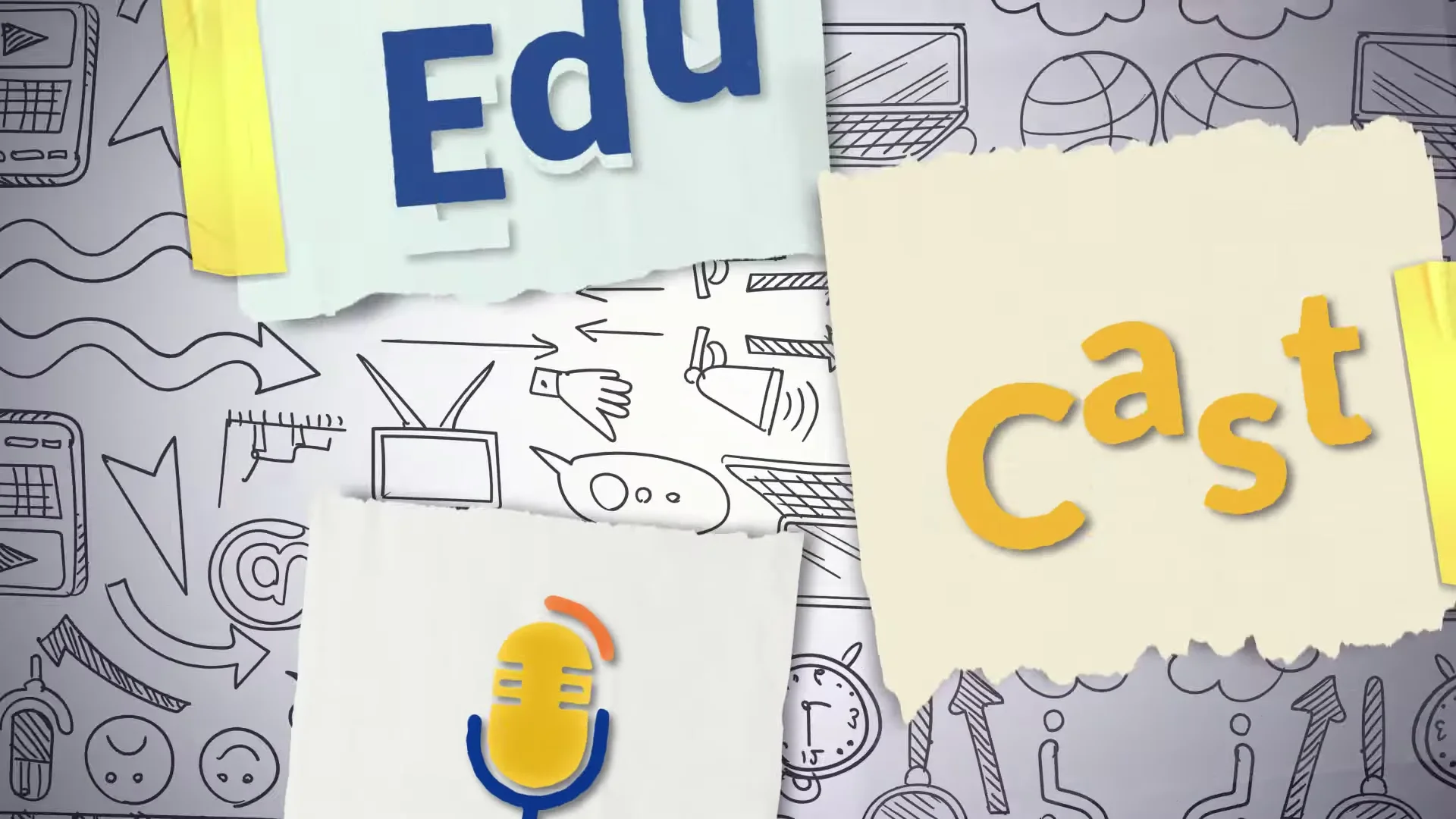 Abertura de Videocast & Talkshow: Identidade Vibrante, Texturas Gráficas e Transições Ágeis
