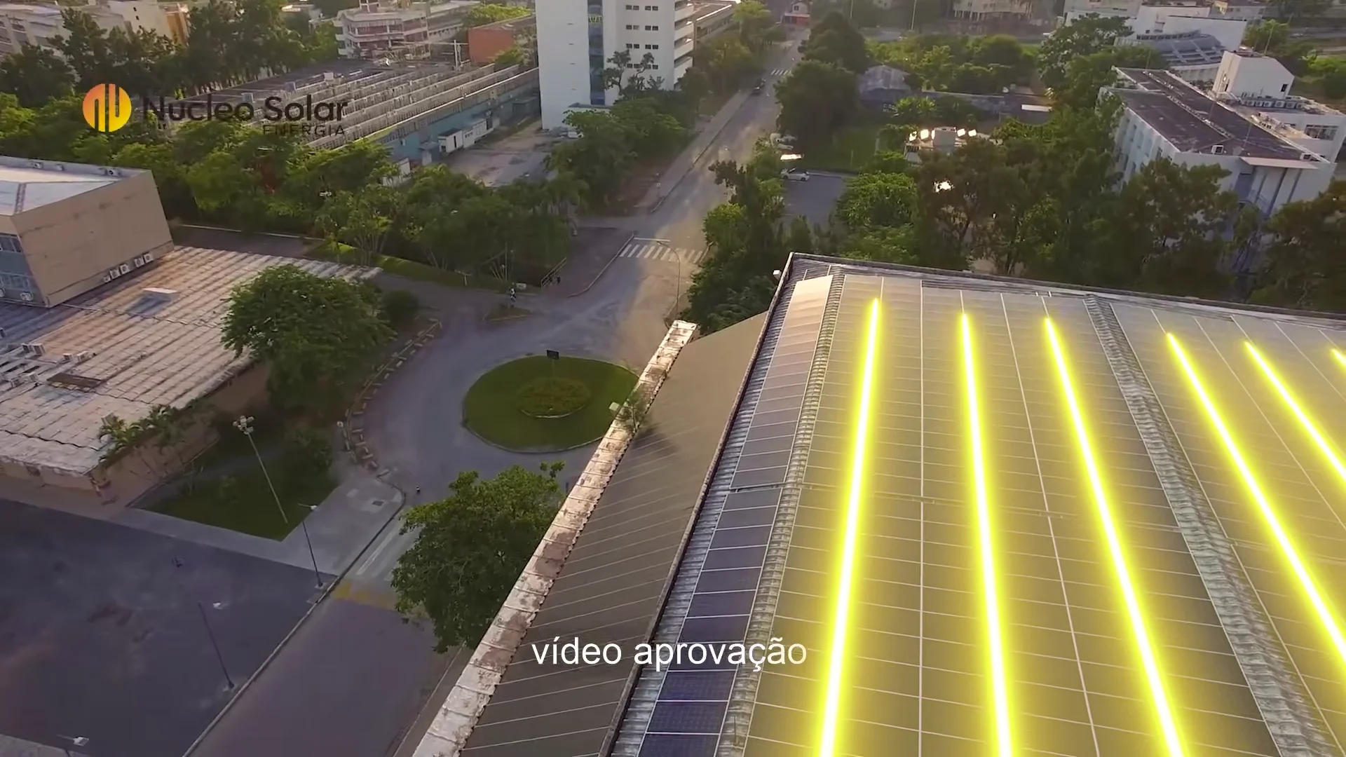 Núcleo Solar · Vídeo Institucional Técnico: Como a Engenharia Fotovoltaica Gera Economia